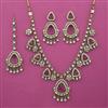 Indo Western Classic Necklace with Mehndi Plating