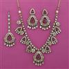 Indo Western Classic Necklace with Mehndi Plating