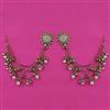 Indo Western Meenakari Earring With Mehndi Plating