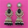 Indo Western Pearl Earring with Mehndi Plating
