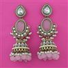 Indo Western Pearl Earring with Mehndi Plating