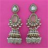 Indo Western Pearl Earring with Mehndi Plating
