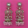 Indo Western Jhumki with Mehndi Plating
