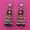 Indo Western Jhumki with Mehndi Plating