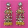 Indo Western Jhumki with Mehndi Plating