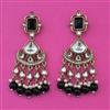 Indo Western Pearl Earring with Mehndi Plating