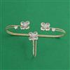 Indo Western Plam Cuffring with Rhodium Plating Gold Plating Mehndi Plating