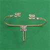 Indo Western Plam Cuffring with Rhodium Plating Gold Plating Mehndi Plating