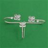 Indo Western Plam Cuffring with Rhodium Plating Gold Plating Mehndi Plating