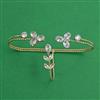 Indo Western Plam Cuffring with Rhodium Plating Gold Plating Mehndi Plating