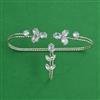 Indo Western Plam Cuffring with Rhodium Plating Gold Plating Mehndi Plating