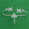 Indo Western Plam Cuffring with Rhodium Plating Gold Plating Mehndi Plating