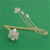 Indo Western Plam Cuffring with Rhodium Plating Gold Plating Mehndi Plating