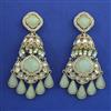 Indo Western Jhumki with Mehndi Plating