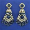 Indo Western Jhumki with Mehndi Plating