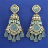 Indo Western Jhumki with Mehndi Plating