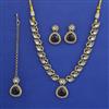 Indo Western Classic Necklace with Mehndi Plating