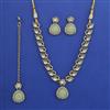 Indo Western Classic Necklace with Mehndi Plating