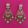Indo Western Classic Earring with Mehndi Plating
