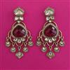 Indo Western Classic Earring with Mehndi Plating