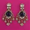 Indo Western Classic Earring with Mehndi Plating