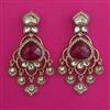 Indo Western Classic Earring with Mehndi Plating