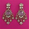 Indo Western Classic Earring with Mehndi Plating