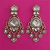 Indo Western Classic Earring with Mehndi Plating