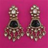 Indo Western Classic Earring with Mehndi Plating