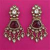 Indo Western Classic Earring with Mehndi Plating