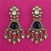 Indo Western Classic Earring with Mehndi Plating