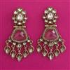 Indo Western Classic Earring with Mehndi Plating