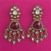 Indo Western Classic Earring with Mehndi Plating