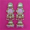 Indo Western Jhumki with Mehndi Plating