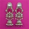 Indo Western Jhumki with Mehndi Plating