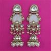 Indo Western Jhumki with Mehndi Plating