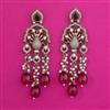 Indo Western Birds Earring with Mehndi Plating