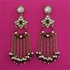 Indo Western Meenakari Earring with Mehndi Plating