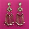 Indo Western Meenakari Earring with Mehndi Plating