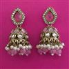 Indo Western Jhumki with Mehndi Plating