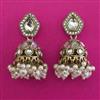 Indo Western Jhumki with Mehndi Plating
