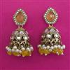 Indo Western Jhumki with Mehndi Plating