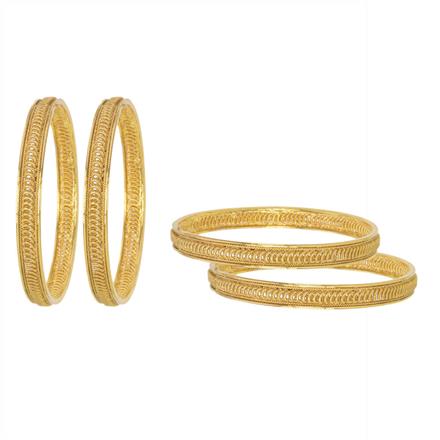 Antique Plain Gold Bangles