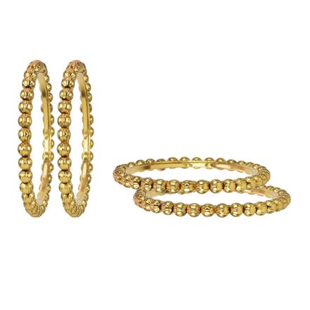 Antique Plain Gold Bangles