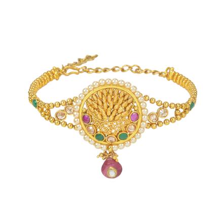 Antique Classic Baju Band with gold plating