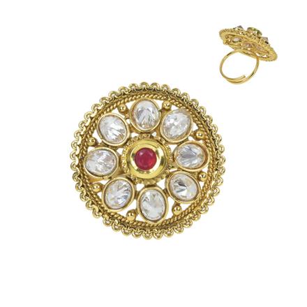 Antique Classic Ring with gold plating
