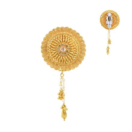 Antique Plain Gold Brooch