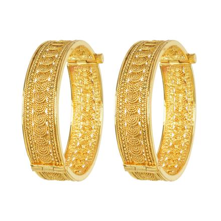 Antique Plain Gold Bangles
