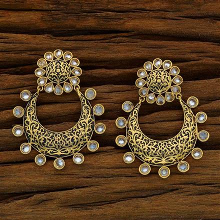 Antique Chand Earring with gold plating