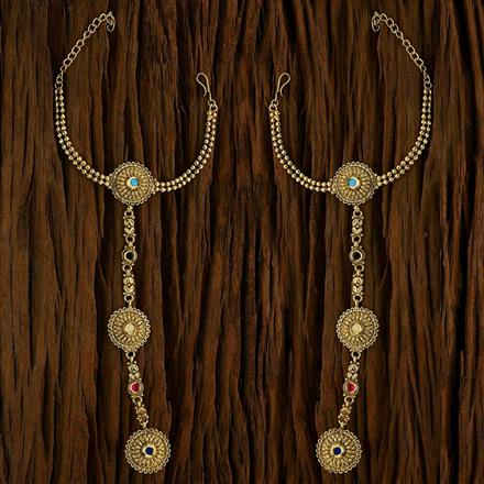 Antique Classic Hath Pan with gold plating